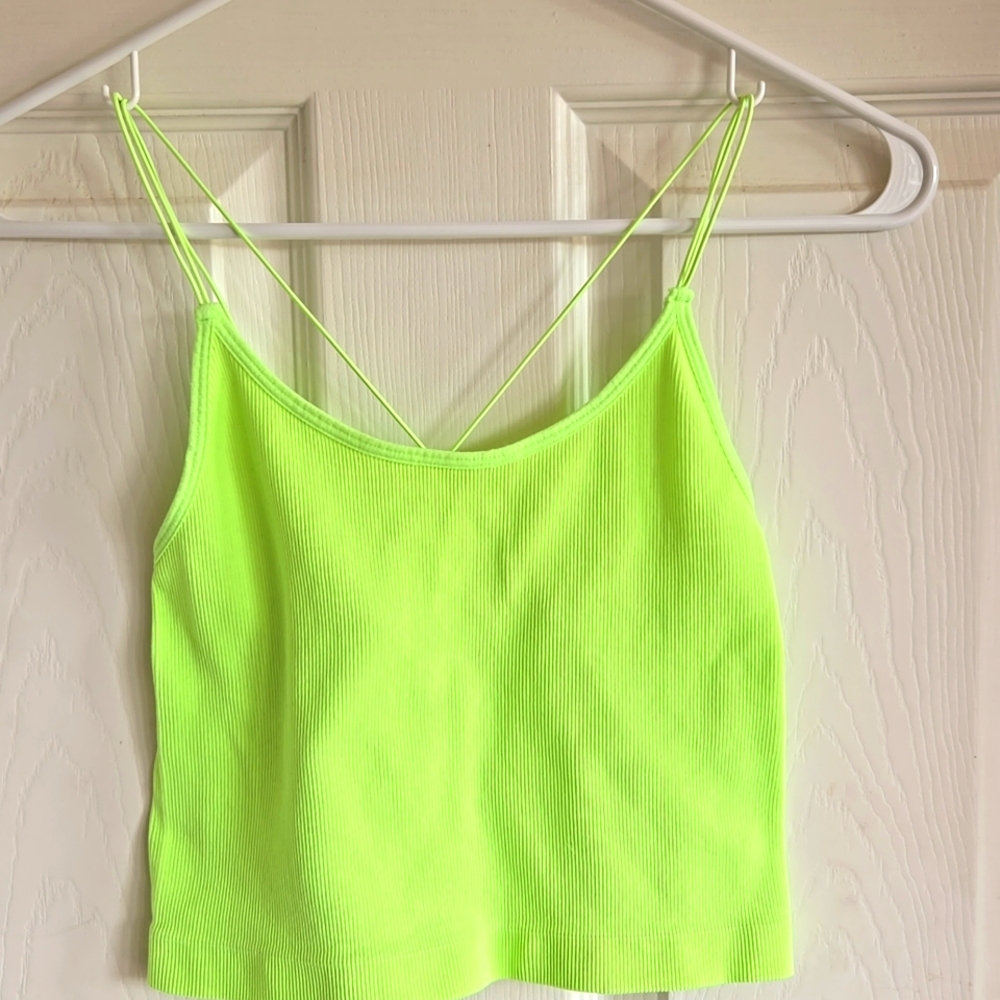 Spaghetti Strap Crop Top